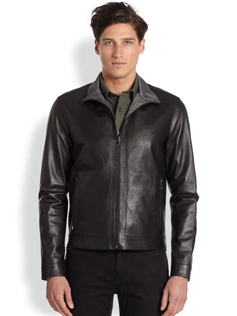 michael kors mens parka aus twill|michael kors leather jacket men.